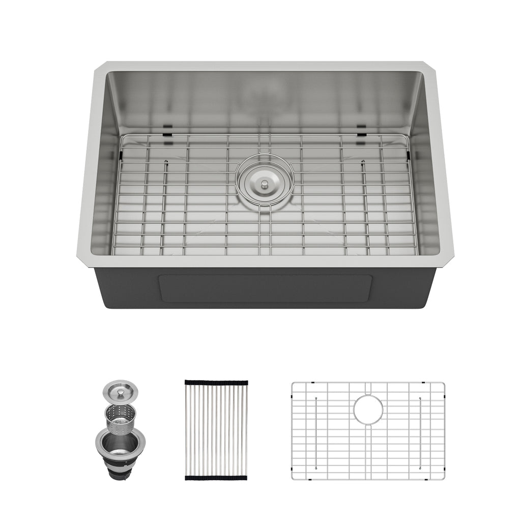 Logmey 26''x  18'' Undermount Kitchen Sink
