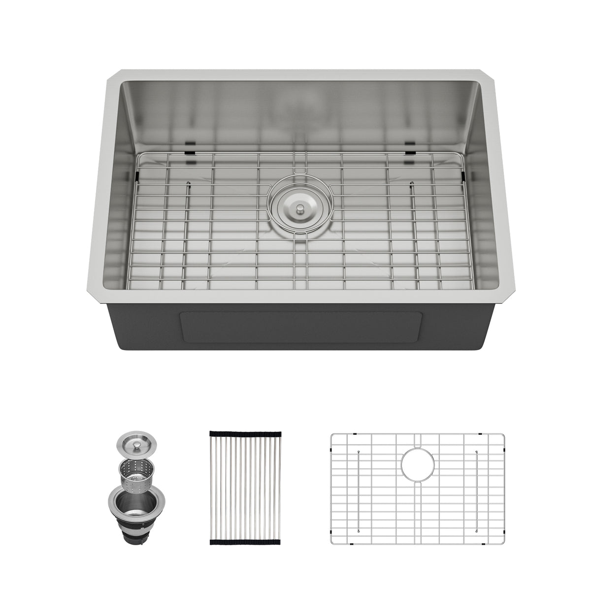 Logmey 26''x  18'' Undermount Kitchen Sink