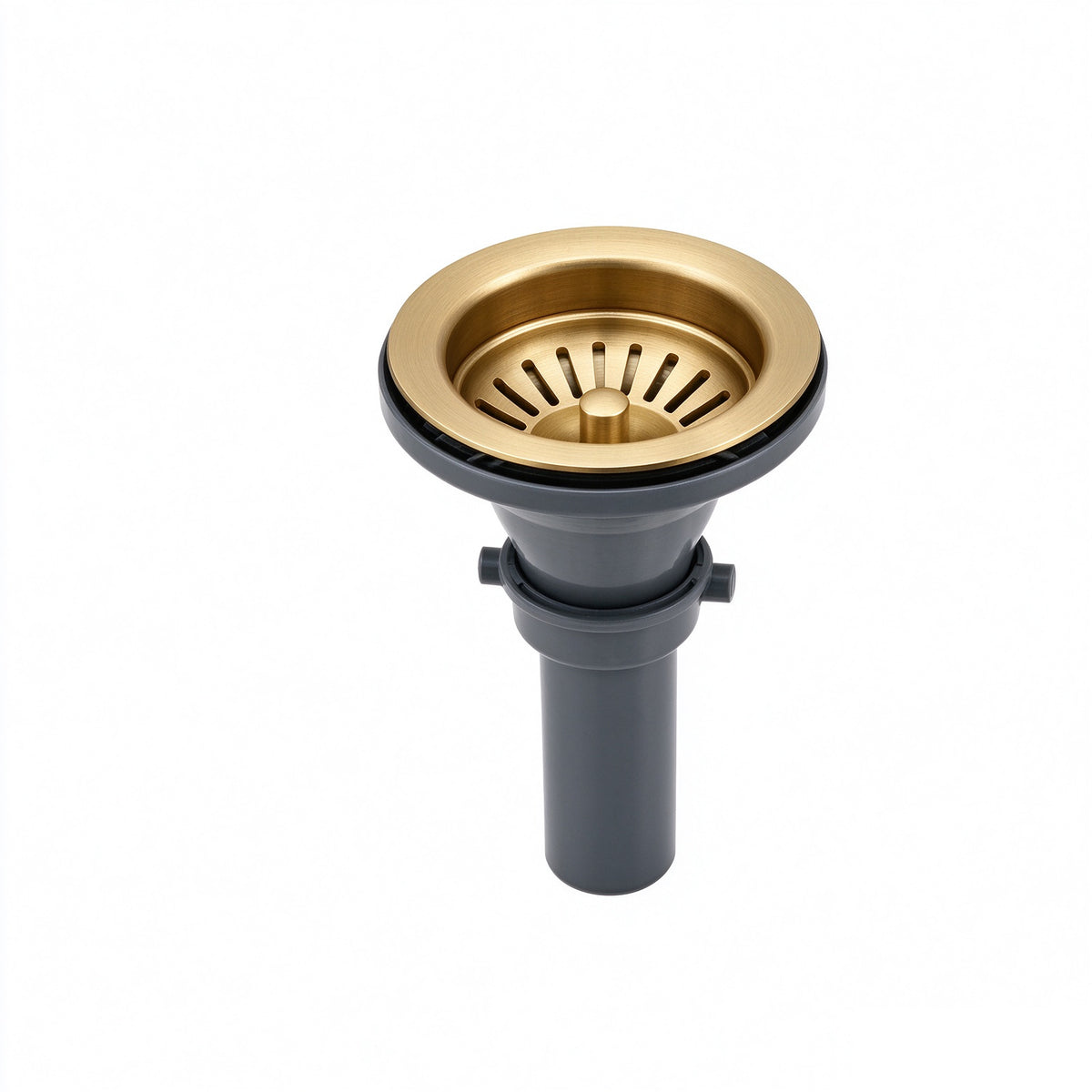 Logmey Gold Sink Drain for Quartz Kitchen Sinks