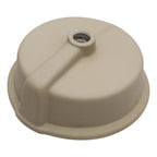 Logmey 16'' Round Undermount Bathroom Sink with Overflow