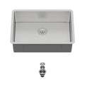 Logmey 26x18 Seamless Undermount Single Bowl Kitchen Sink
