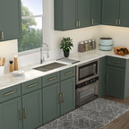 Logmey 32x19 Seamless Undermount Single Bowl Kitchen Sink
