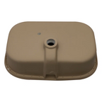 Logmey 22" Undermount Rectangular Bathroom Sink with Overflow