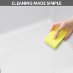 Logmey 31 Inch White Fireclay Drop-In Kitchen Sink