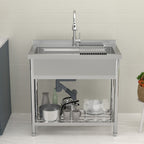 36''x21'' FreeStanding Workstation Utility Commerc