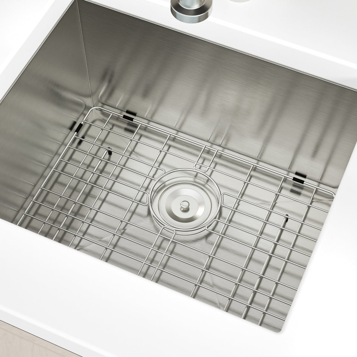 Logmey Stainless Steel Sink Bottom Grid for Kitchen & Laundry Sinks