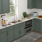 Logmey 33'' Workstation Kitchen Sink - Drop-In Single Bowl - Silver Stainless Steel
