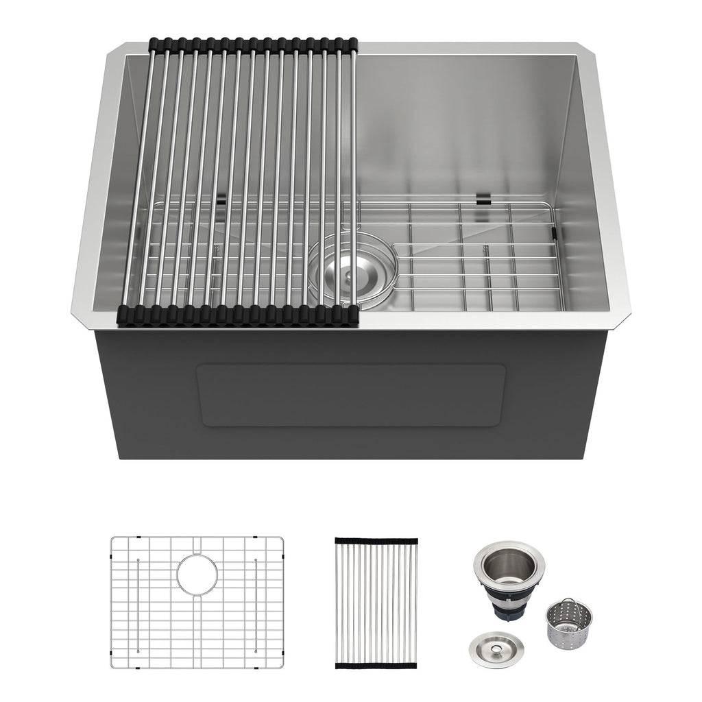 Logmey 24x18 Undermount Laundry Sink 24 Inch Laund