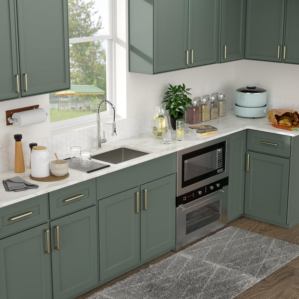 Logmey 23''x18'' Kitchen Sink - Undermount Single Bowl - Silver Stainless Steel