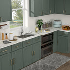Logmey 32'' Kitchen Sink - Undermount 60/40 Double Bowl - Silver Stainless Steel